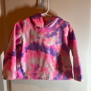 Toddler tie-dye hoodie